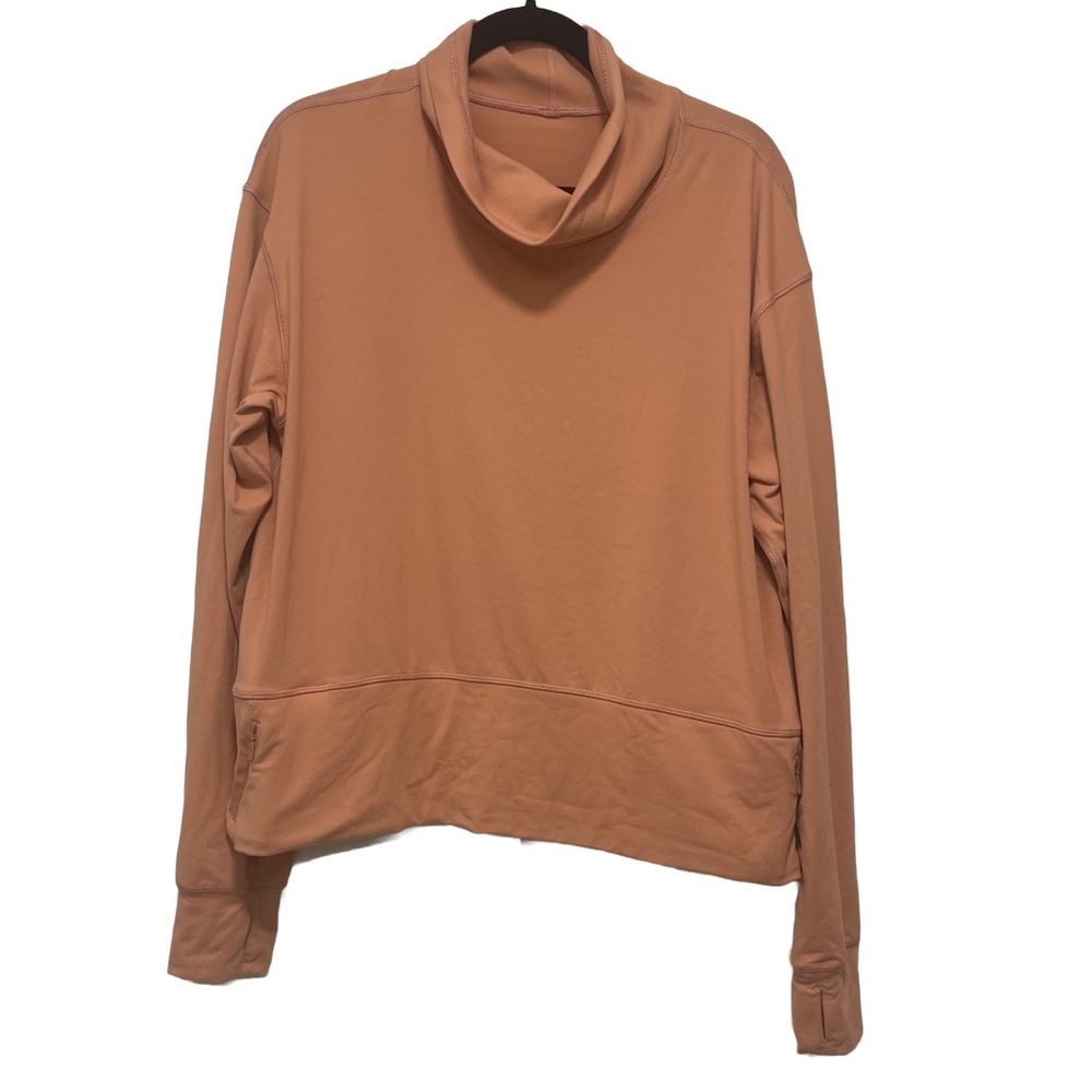 Lululemon Ready To Rulu Sweatshirt Womens Orange Pink Savannah Yoga Pullover 12